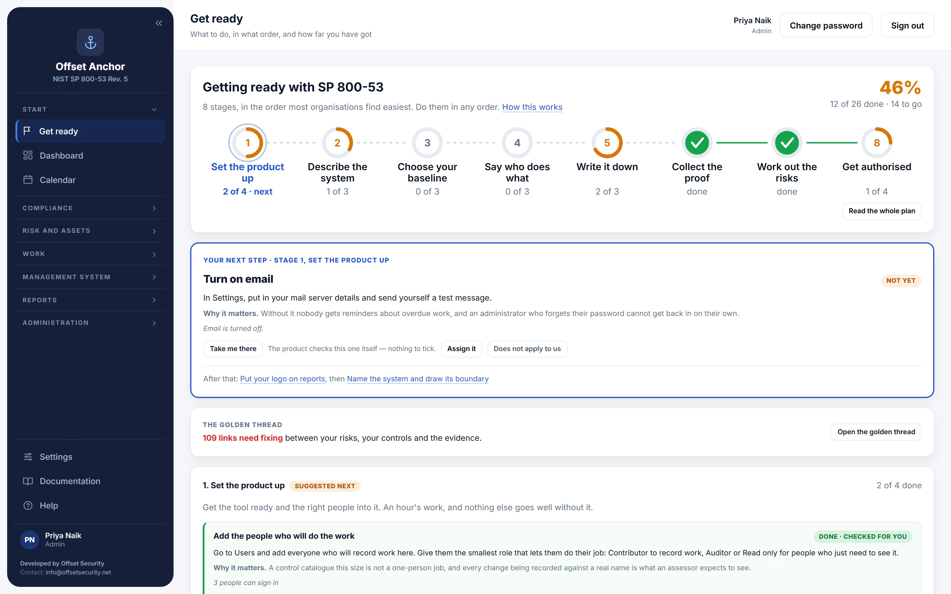 Offset Anchor: Get ready